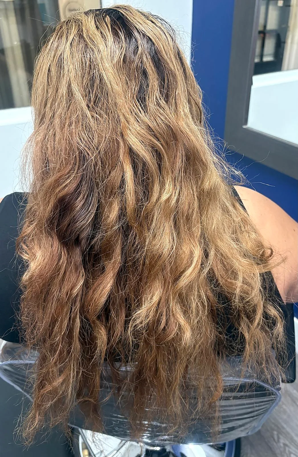 After — soft, defined waves